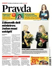 Obálka e-magazínu Pravda 12.4.2012