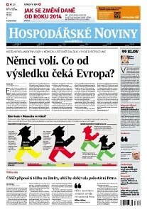 Obálka e-magazínu Hospodářské noviny 184 - 20.9.2013