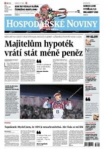 Obálka e-magazínu Hospodářské noviny 029 - 11.2.2014