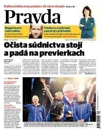 Obálka e-magazínu Pravda 27. 2. 2014