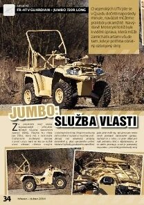 Obálka e-magazínu Jumbo: služba vlasti