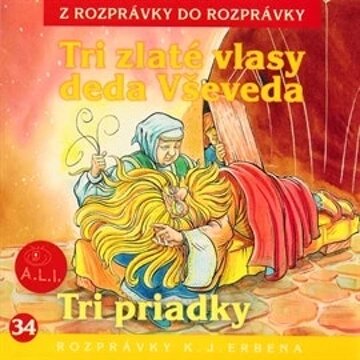 Obálka audioknihy Tri zlaté vlasy deda Vševeda