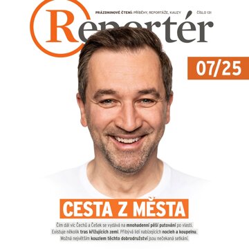 Obálka audioknihy Reportér červenec 2025