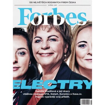 Obálka audioknihy Forbes květen 2019
