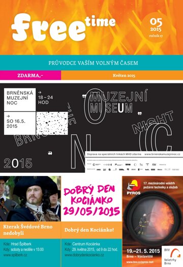 Obálka e-magazínu freetime 5/2015