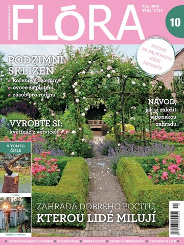 Obálka e-magazínu Flóra 10/2015