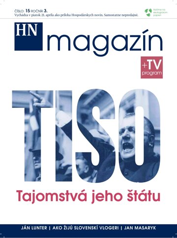 Obálka e-magazínu Prílohy HN magazín č. 15