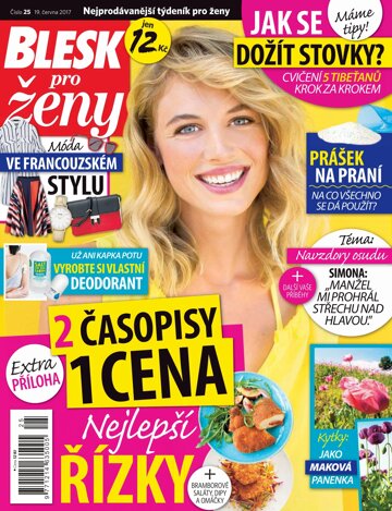 Obálka e-magazínu Blesk pro ženy 19.6.2017