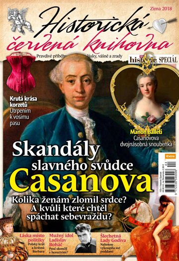 Obálka e-magazínu Historická červená knihovna zima 2018