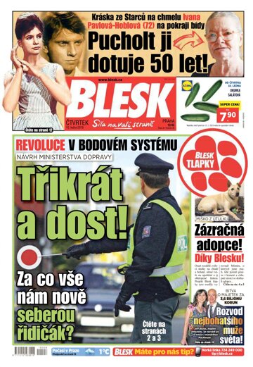 Obálka e-magazínu Blesk 10.1.2019