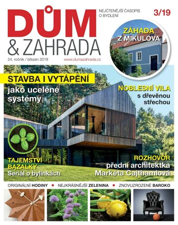 Obálka e-magazínu Dům a zahrada 3/2019