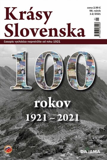 Obálka e-magazínu Krásy Slovenska 1-2/2021