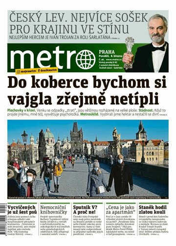 Obálka e-magazínu deník METRO 8.3.2021