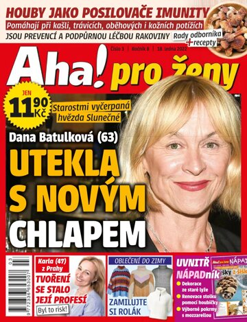 Obálka e-magazínu AHA! pro ženy 3/2022