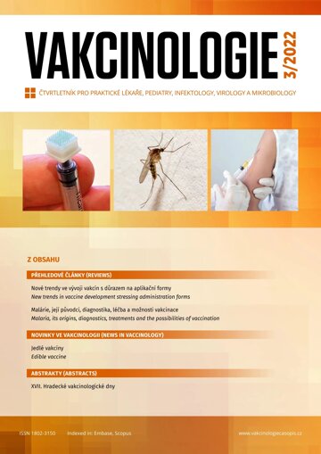 Obálka e-magazínu Vakcinologie 3/2022