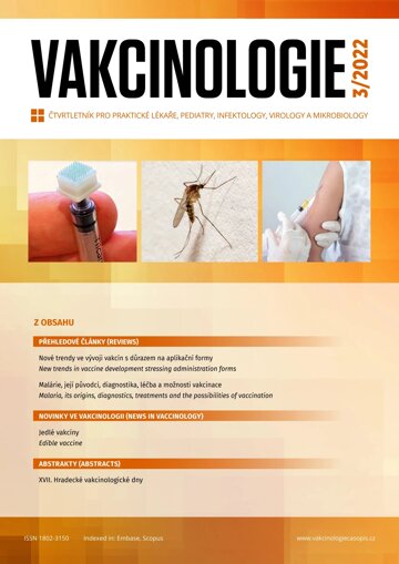 Obálka e-magazínu Vakcinologie 3/2022