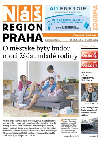 Obálka e-magazínu Náš Region - Praha 38/2023