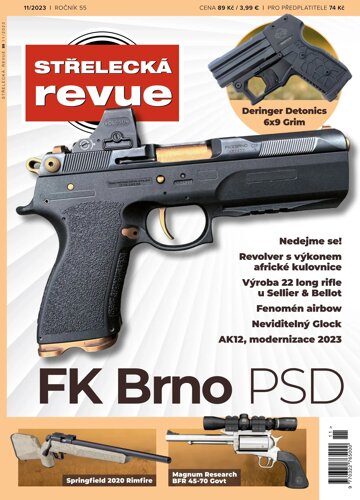 Obálka e-magazínu Střelecká revue 11/2023