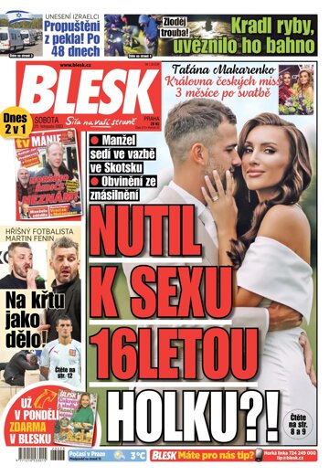 Obálka e-magazínu Blesk 25.11.2023