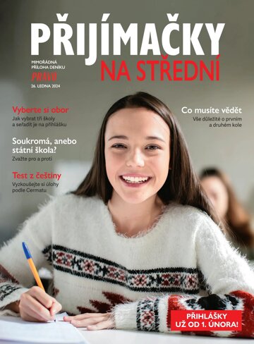 Obálka e-magazínu Přijímačky Střední školy