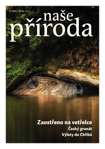Obálka e-magazínu Naše příroda 1/2025