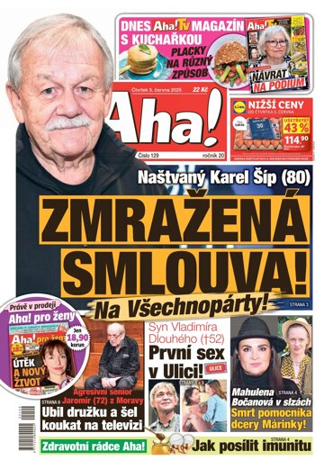 Obálka e-magazínu AHA! 5.6.2025