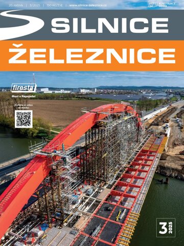 Obálka e-magazínu Silnice Železnice 3/2025