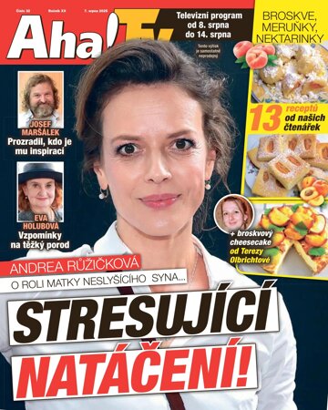 Obálka e-magazínu AHA! Tv - 07.08.2025