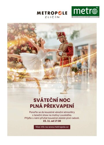 Obálka e-magazínu deník METRO 14.11.2025