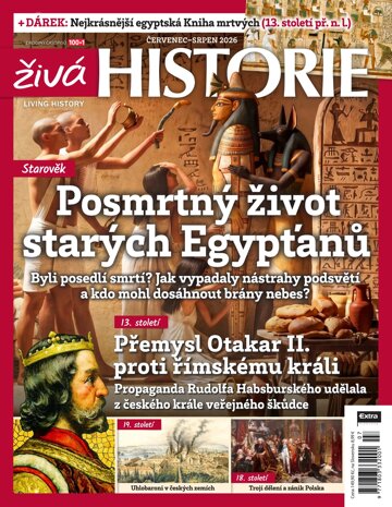 Obálka e-magazínu Živá historie 7-8/2026