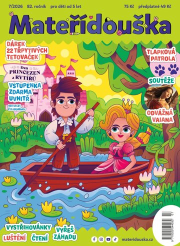 Obálka e-magazínu Mateřídouška 7/2026