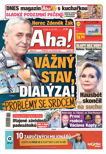 Obálka e-magazínu AHA! 17.9.2026