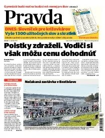 Obálka e-magazínu Pravda 15. 10. 2013
