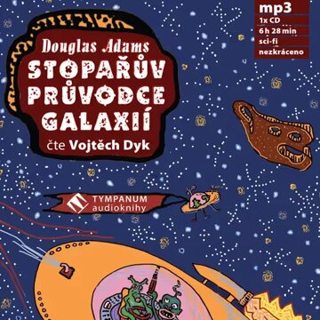 Obálka audioknihy Stopařův průvodce Galaxií