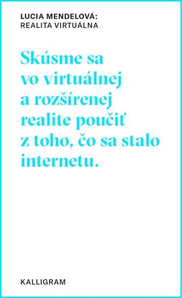 Obálka knihy Realita Virtuálna