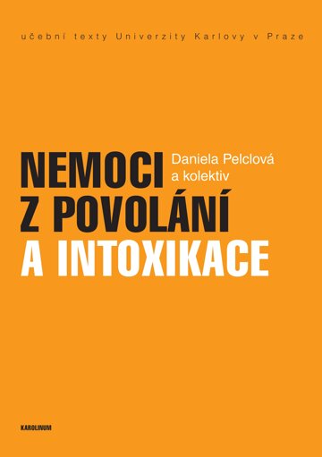 Obálka knihy Nemoci z povolání a intoxikace