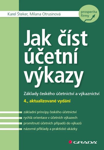 Obálka knihy Jak číst účetní výkazy