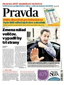 Obálka e-magazínu Pravda 2.7.2014