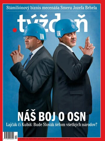 Obálka e-magazínu Časopis týždeň 12/2015