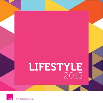 Obálka e-magazínu Lifestyle of the Slovaks