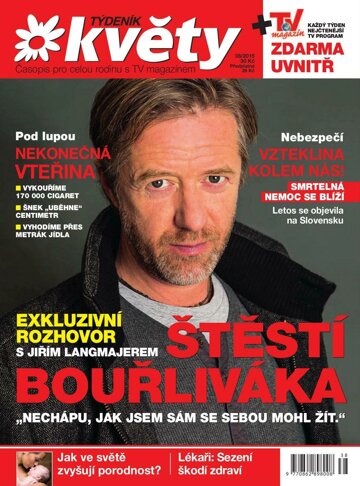 Obálka e-magazínu Týdeník Květy 38/2015