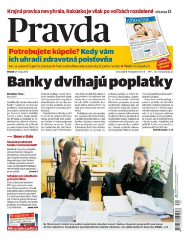 Obálka e-magazínu Pravda 24. 5. 2016