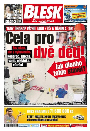 Obálka e-magazínu Blesk 14.9.2016