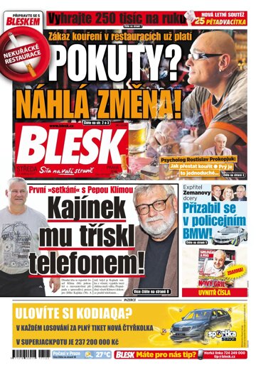 Obálka e-magazínu Blesk 31.5.2017