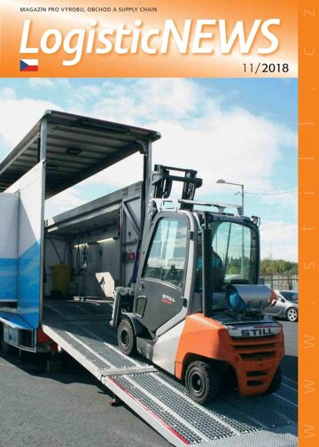 Obálka e-magazínu Logistic News 11/2018