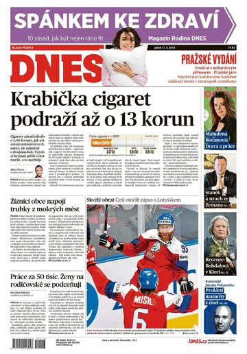 Obálka e-magazínu MF Dnes 17.5.2019