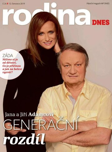 Obálka e-magazínu Magazín RODINA DNES - 12.7.2019
