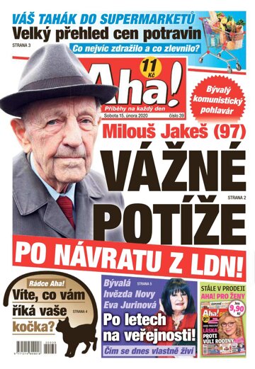 Obálka e-magazínu AHA! 15.2.2020