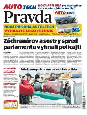 Obálka e-magazínu Pravda 15. 12. 2021