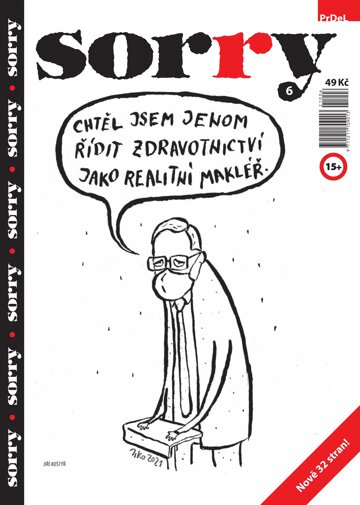 Obálka e-magazínu Sorry 6/2021